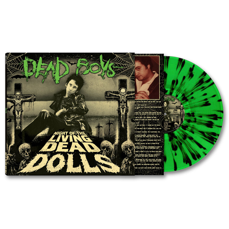 Dead Boys - Night of the living dead boys (green/black splatte (Green, Coloured Vinyl LP)
