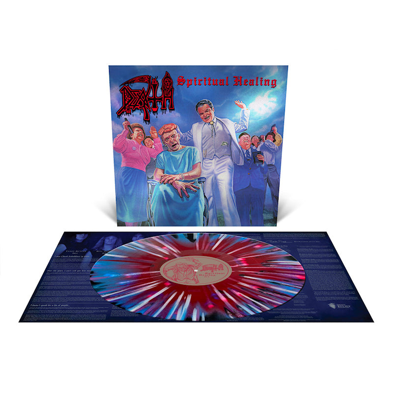 Death - Spiritual Healing (Red Cyan Blue, Coloured Vinyl LP)