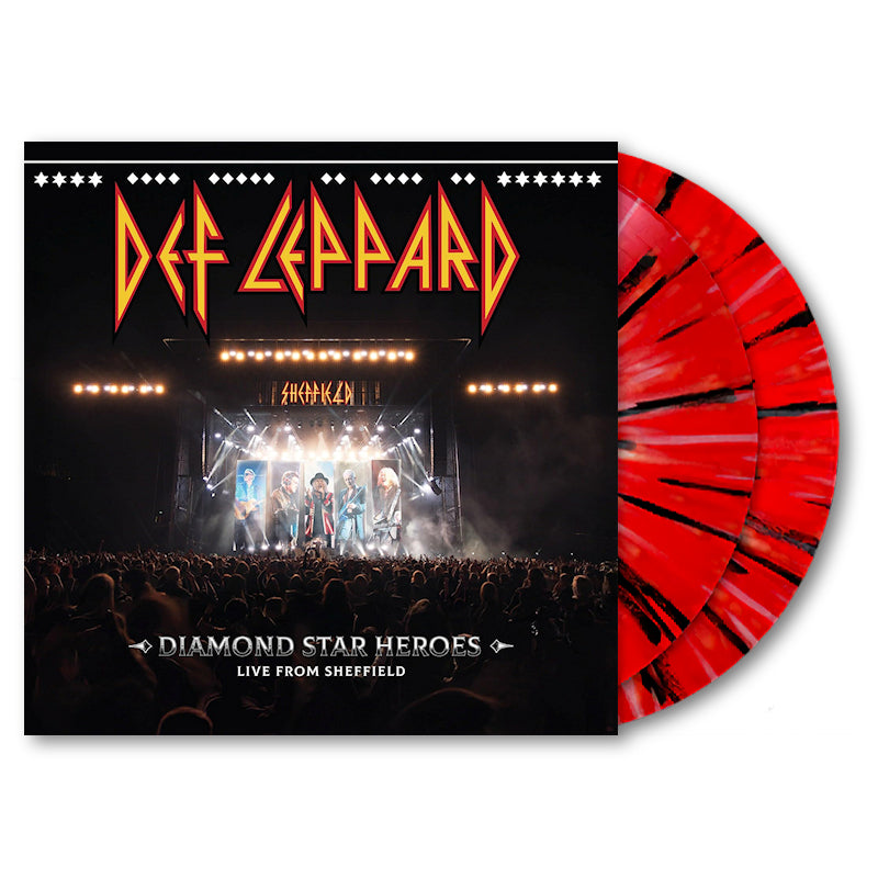 Def Leppard - Diamond star heroes live from sheffield (Coloured Vinyl LP)