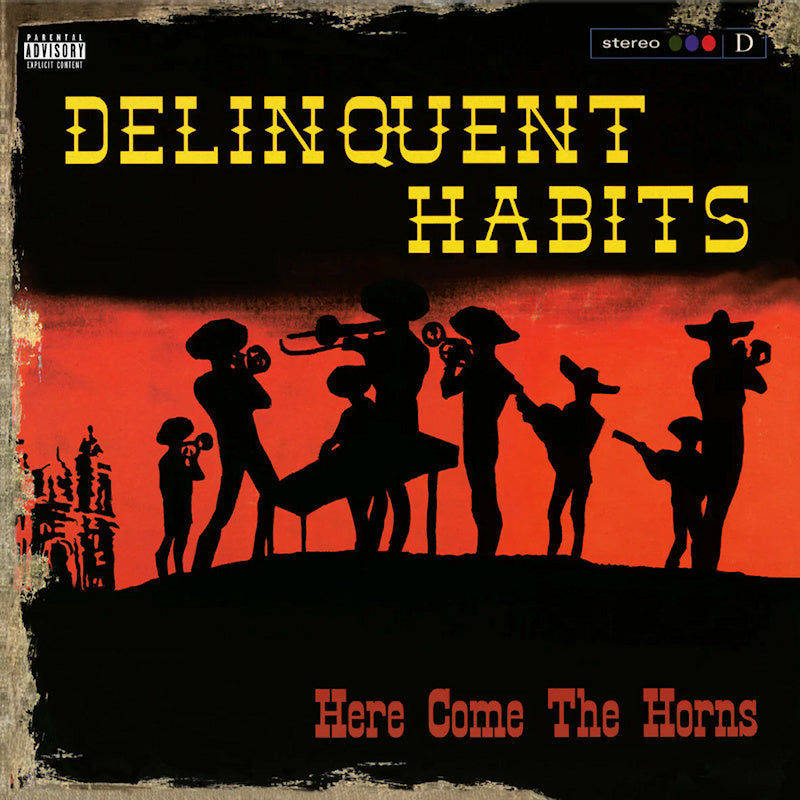 Delinquent Habits - Here comes the horns (Red 180g, High Quality, Coloured Vinyl LP)