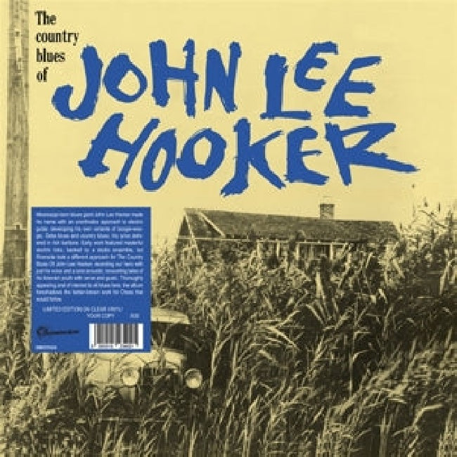 John Lee Hooker - Country blues of... (.. Blues of / Clear Vinyl, Transparent LP)