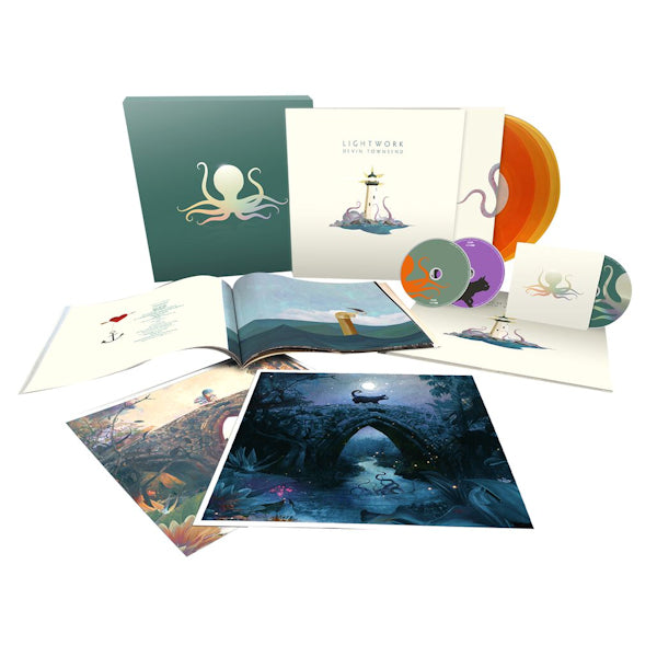 Devin Townsend - Lightwork (Transparent Orange 3lp+2cd+Blry, Coloured Vinyl LP)
