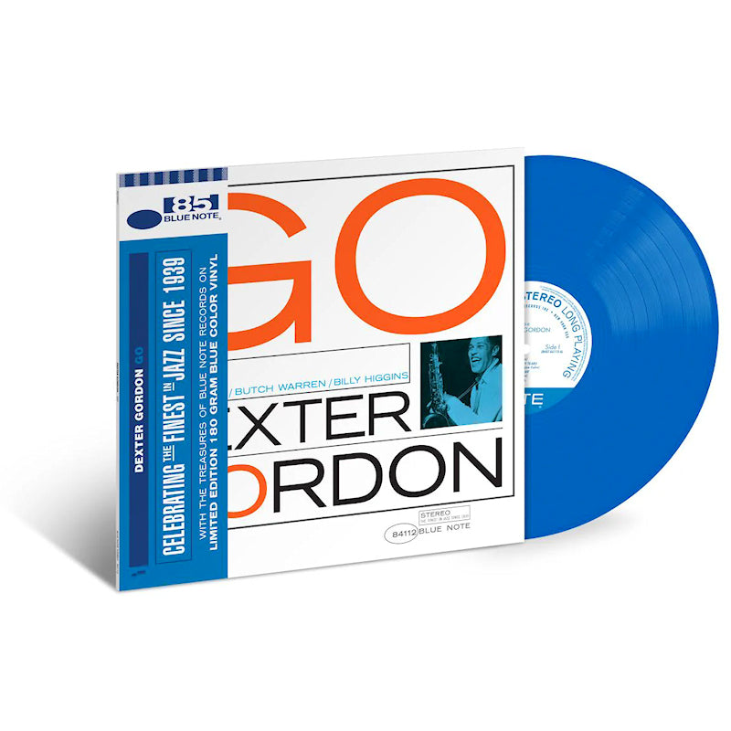 Dexter Gordon - Go! (Blue 180g, High Quality, Coloured Vinyl, Reissue, Limited Edition LP)