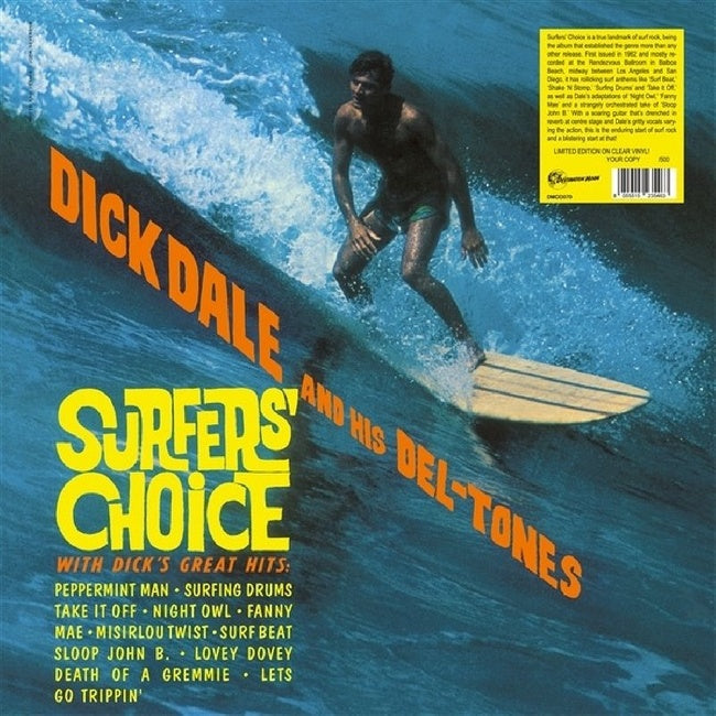 Dick Dale & Deltones - Surfer's choice (Clear, Coloured Vinyl LP)