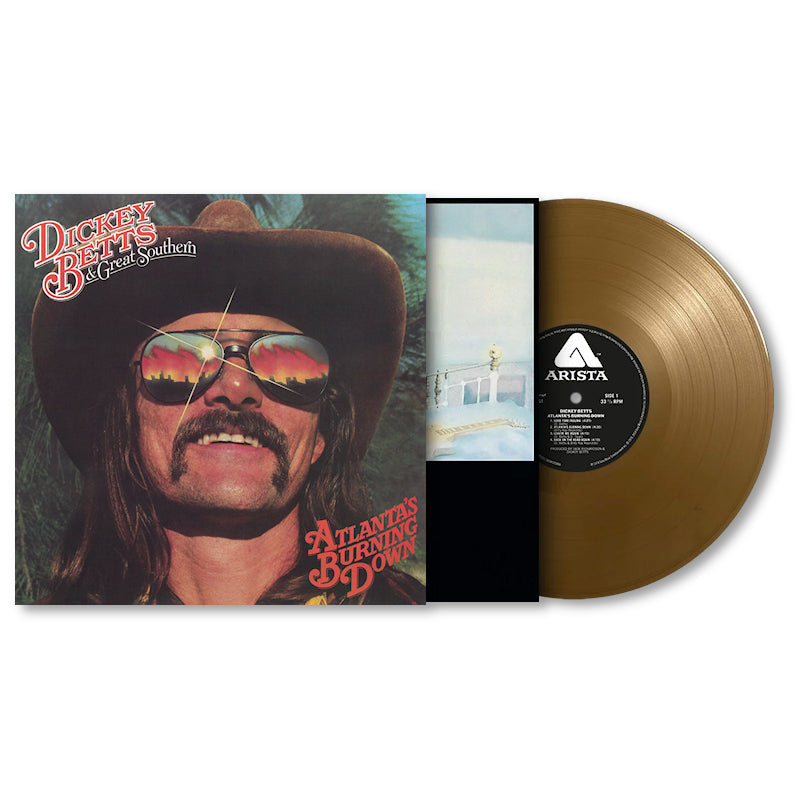 Dickey Betts & Great Southern - Atlanta's burning down (Gold 180g, High Quality, Insert, Coloured Vinyl LP)