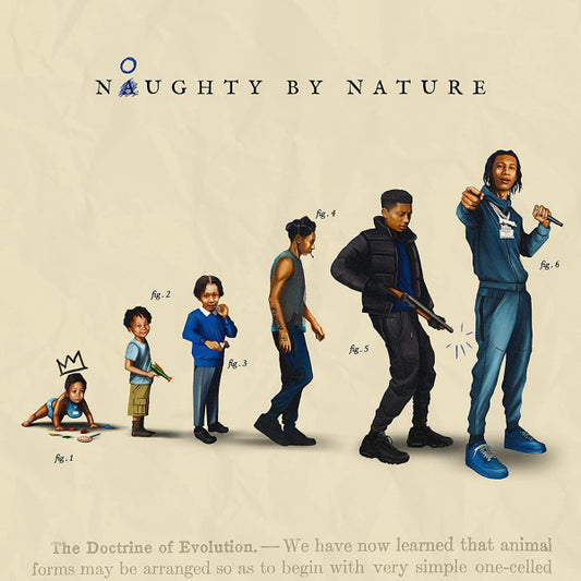 Digga D - Noughty by nature (.. Nature / 180gr. Transparent Blue, High Quality, Transparent, Coloured Vinyl LP)