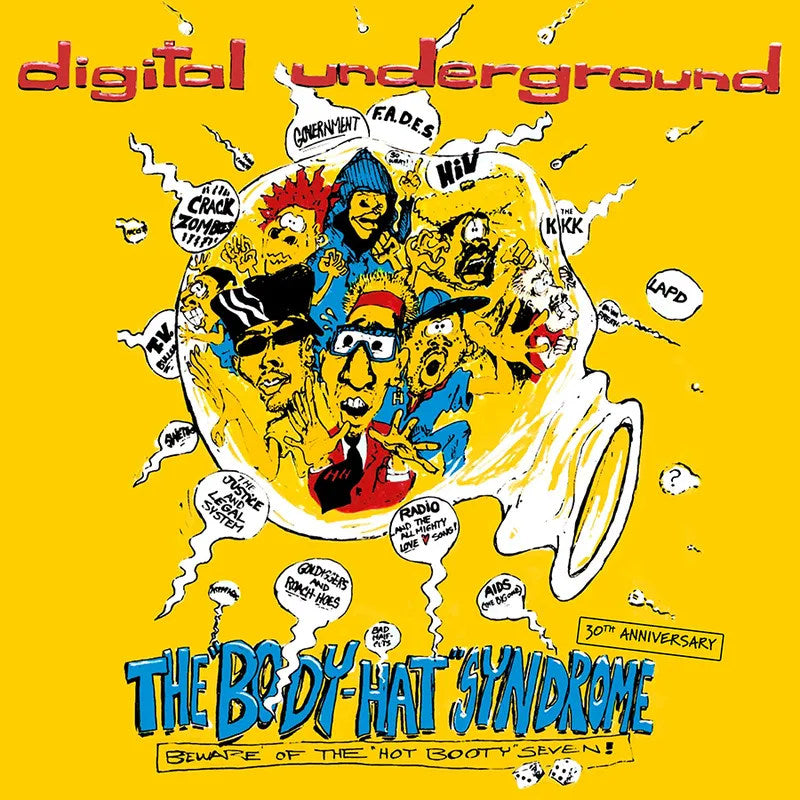 Digital Underground - The body-hat syndrome -30th anniversary- (.. Syndrome / Blf 23 / Yellow Lp & Comic Book, Coloured Vinyl LP)