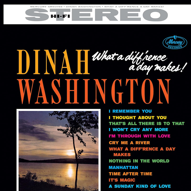 Dinah Washington - What a diff'rence a day makes! (High Quality LP)