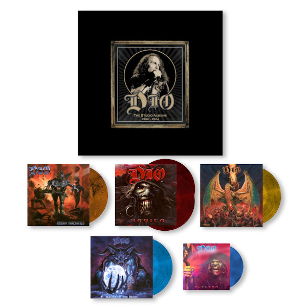 Dio - Studio albums 1996-2004 (.. Albums 1996-2004/5 Marble Color Lp's + 7" Single, Coloured Vinyl LP)