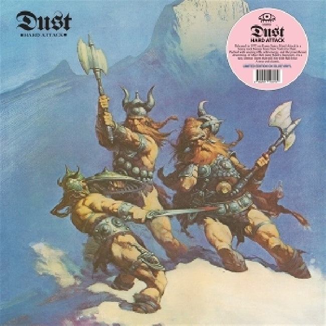 Dust - Hard attack (blue) (LP)