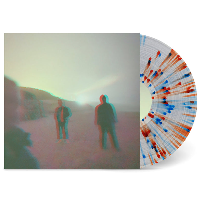 Duster - Remote echoes (Clear Sea Blue & Ruby Splatter, Transparent, Coloured Vinyl 12-inch maxi-single)