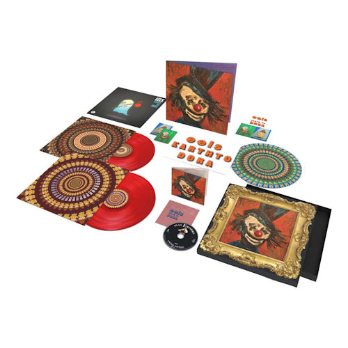 Eels - Earth to dora (Red Vinyl, Litho Print, Fridge Magnets, Slipmat, Stickr, Box Set, Coloured Vinyl, Deluxe Edition, High Quality, Limited Edition LP)