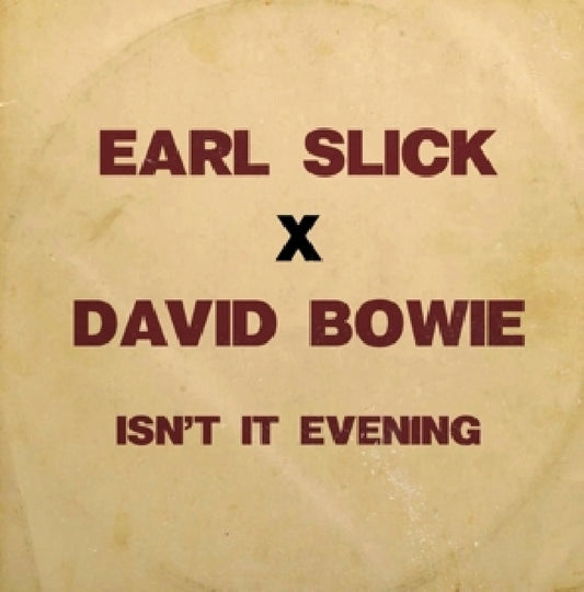 Earl Slick & David Bowie - Isn't it evening (turquoise blue) (Turquoise, Coloured Vinyl 7-inch single)