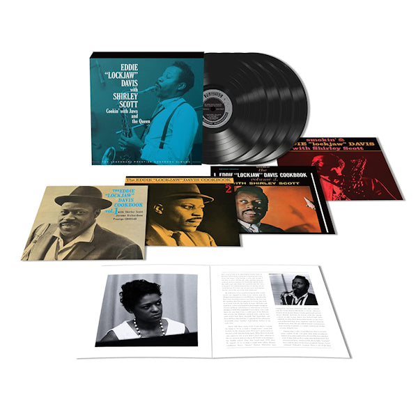 Eddie Lockjaw Davis With Shirley Scott - Cookin' with jaws and the queen (.. the Queen: the Legendary Prestige Cookbook Albums LP)