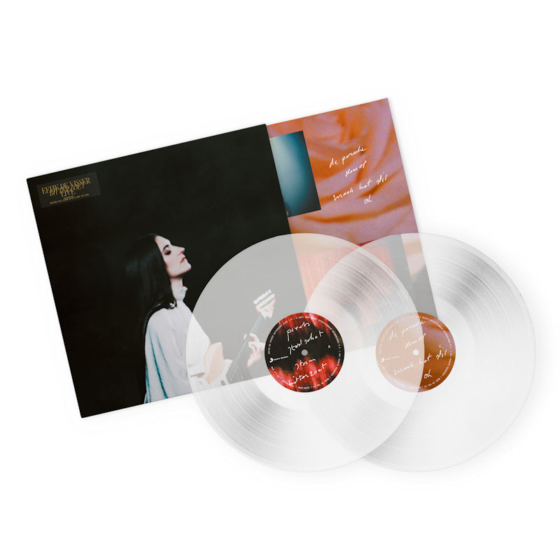De Visser, Eefje - Bitterzoet live (Transparent White 2lp+CD / 180gr. / Streamcode Liveshow, High Quality, Transparent, Coloured Vinyl, Gatefold Sleeve LP)