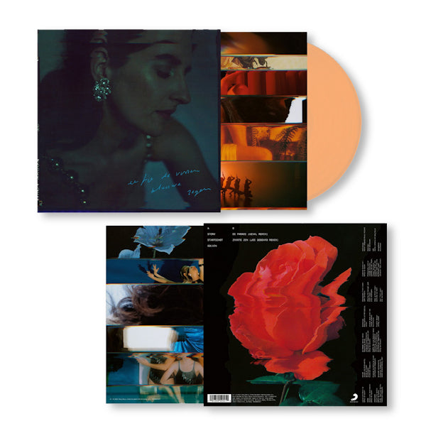 De Visser, Eefje - Blauwe regen (Apricot, Coloured Vinyl 12-inch maxi-single)