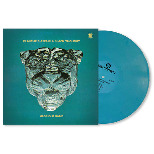 El Michels Affair & Black Thought - Glorious game (Blue Steel Vinyl, Coloured Vinyl LP)