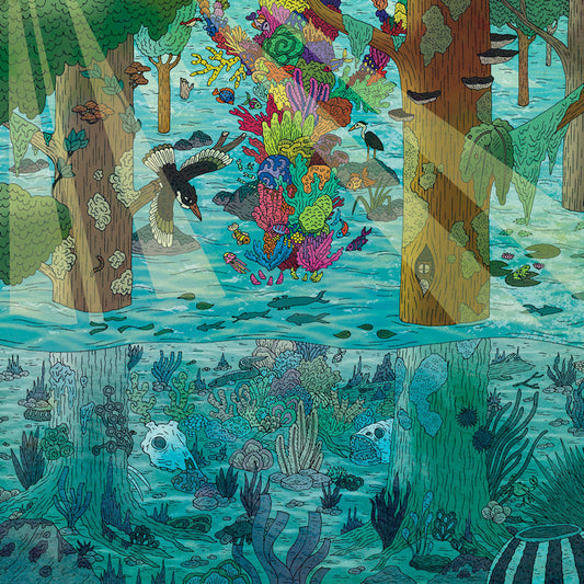Elkhorn & Mike Gangloff - Shackamaxon concert (LP)