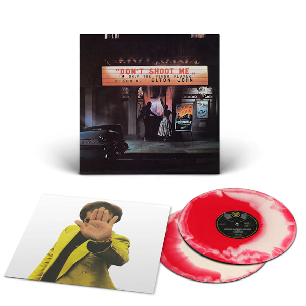 John, Elton - Don't shoot me i'm only the piano player (.. I'm Only the Piano Player / Orange & White / Rsd 23, Rsd, Coloured Vinyl, High Quality, Limited Edition LP)