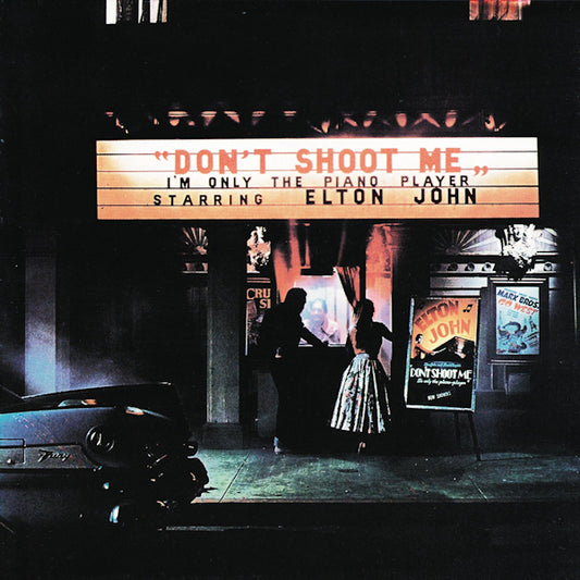 John, Elton - Don't shoot me i'm only the piano player (.. I'm Only the Piano Player / Orange & White / Rsd 23, Rsd, Coloured Vinyl, High Quality, Limited Edition LP)