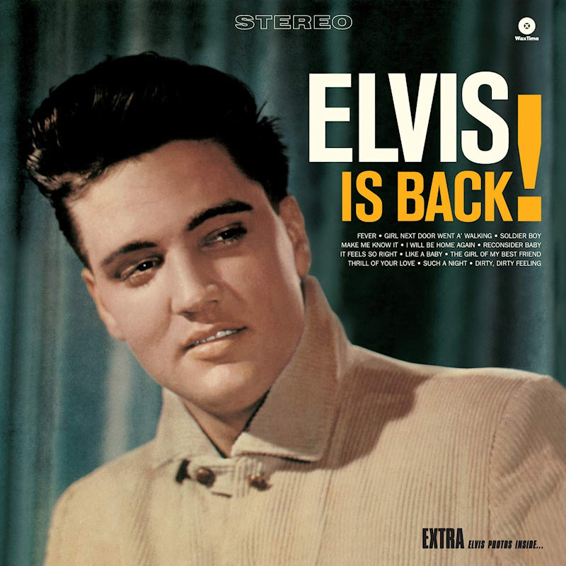 Presley, Elvis - Elvis is back! (4 Bonus Tracks/180gr. LP)