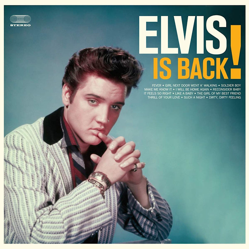 Presley, Elvis - Elvis is back! (Solid Orange Vinyl/ 180gr./ 4 Bonus Tracks, High Quality, Coloured Vinyl LP)
