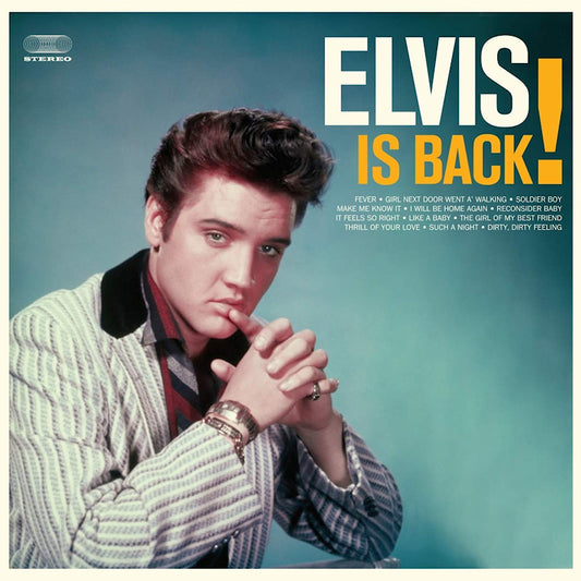 Presley, Elvis - Elvis is back! (Solid Orange Vinyl/ 180gr./ 4 Bonus Tracks, High Quality, Coloured Vinyl LP)