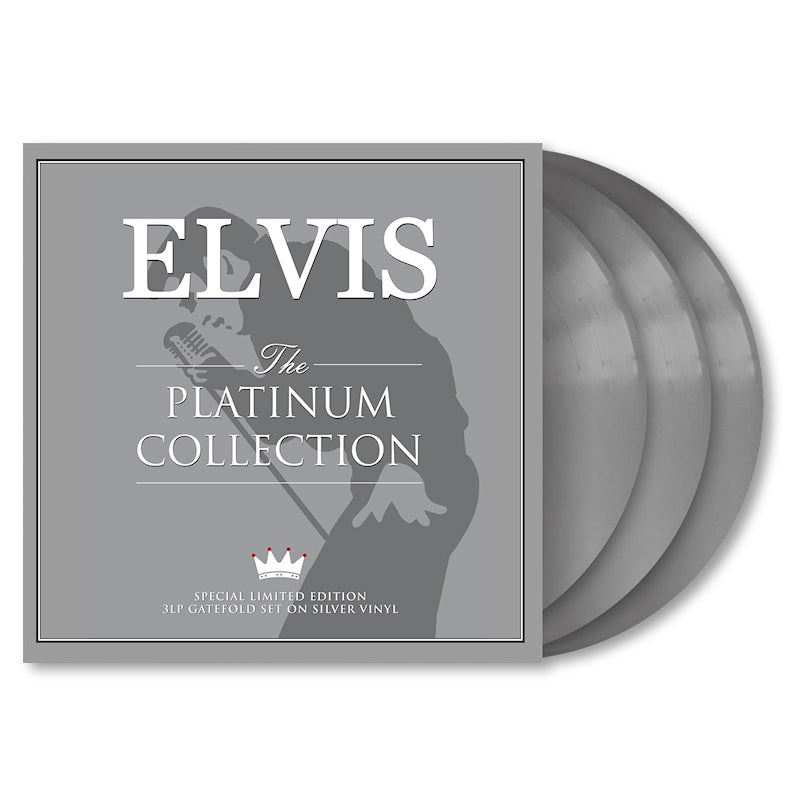 Elvis Presley - Platinum collection (Silver, Gatefold Sleeve, Coloured Vinyl, Special Edition LP)