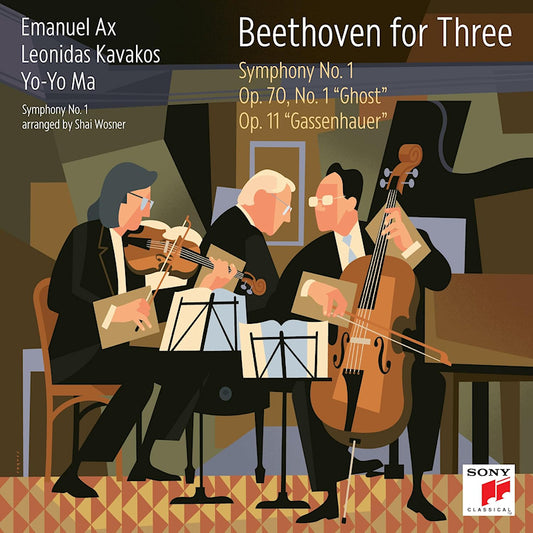 Yo Ma -yo & Leonidas Kavakos & Emanuel Ax - Beethoven for three: symphony no. 1 / op. 70, no. (CD)