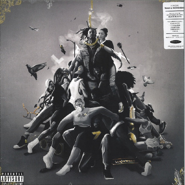 D Smoke - War & wonders (Black & White, Coloured Vinyl LP)