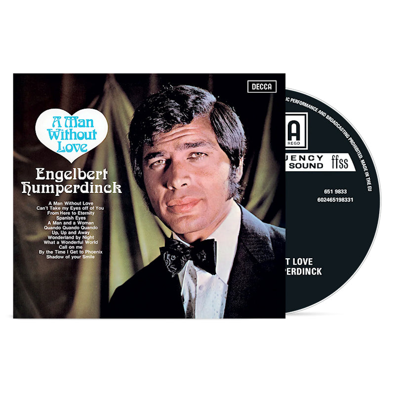 Engelbert Humperdinck - A man without love (Reissue, Limited Edition CD)