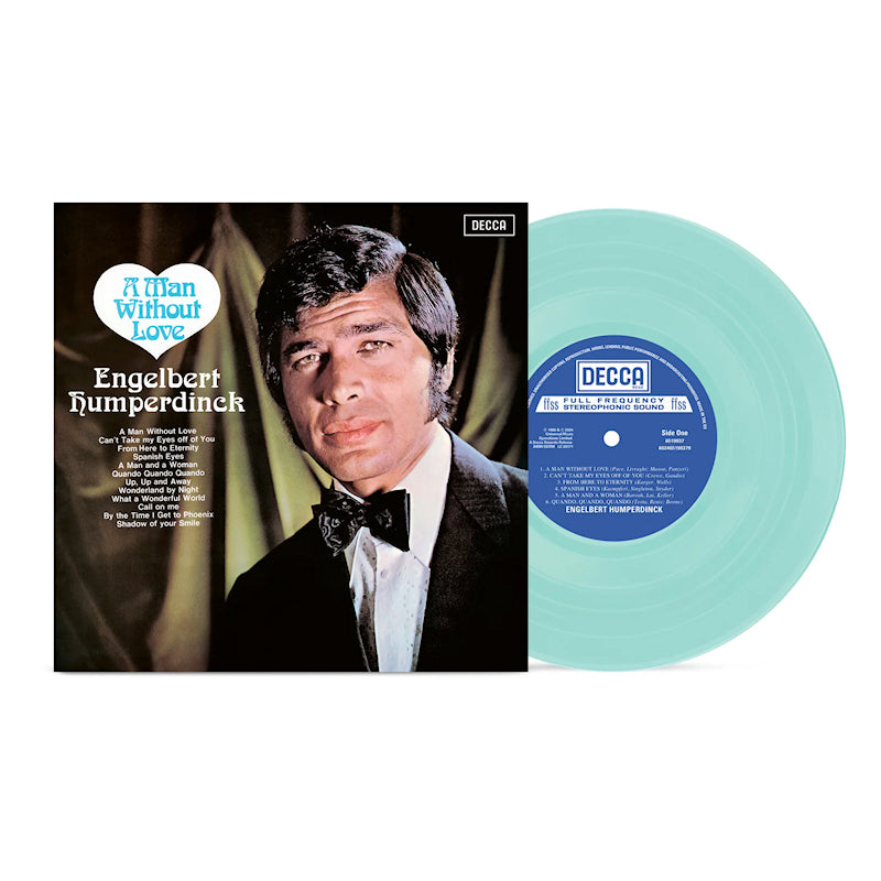 Engelbert Humperdinck - A man without love (Coke Bottle Green, Coloured Vinyl, Reissue, Limited Edition LP)