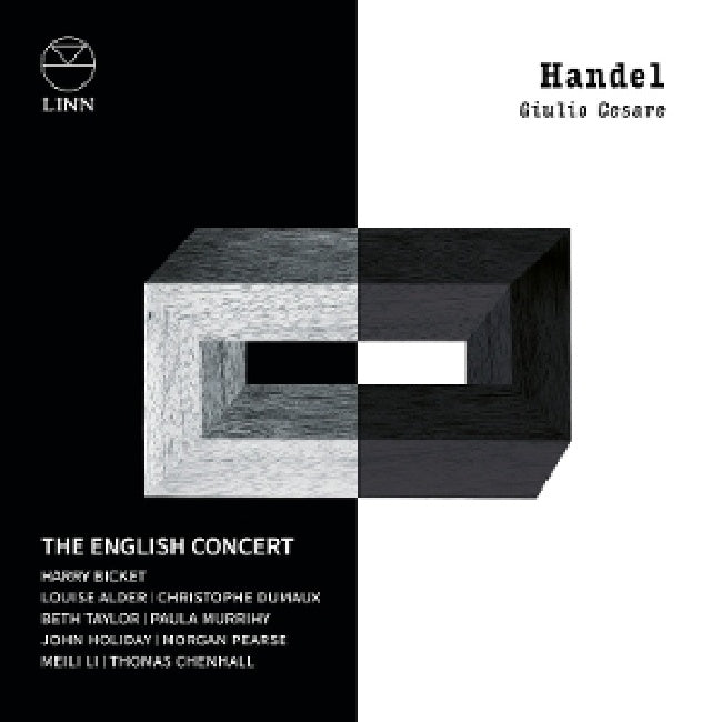 The English Concert - Harry Bicket - Christophe Dumaux - Thomas Chenhall - Beth Taylor - Paula Murrihy - Louise Alder - Meili Li - John Holiday - Morgan Pearse - Handel: giulio cesare (CD)