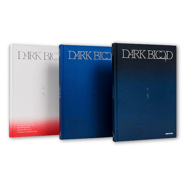 Enhypen - Dark blood (4th Mini Album / 92pg. Photobook / 3 Versions CD)