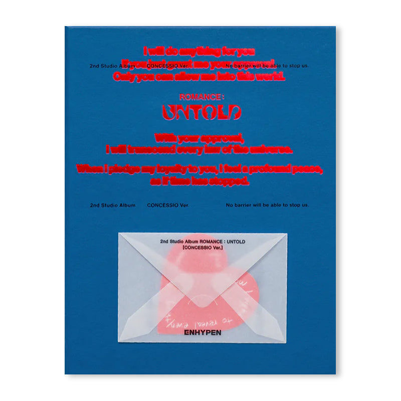 Enhypen - Romance : untold (Photobook CD)