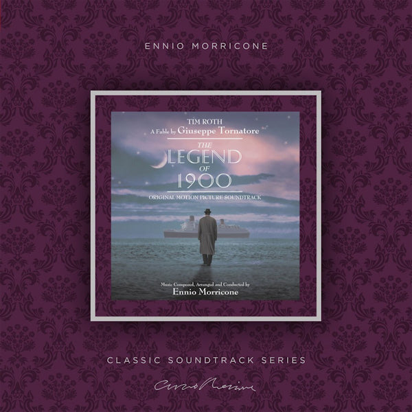 OST (Original SoundTrack) - The legend of 1900 (180g/Insert/Ennio Morricone/Ft Roger Waters/Black Vinyl, High Quality LP)