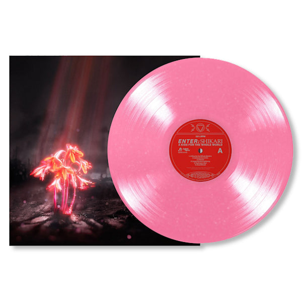 Enter Shikari - A kiss for the whole world (.. World /Pink Sparkle Vinyl, Coloured Vinyl LP)