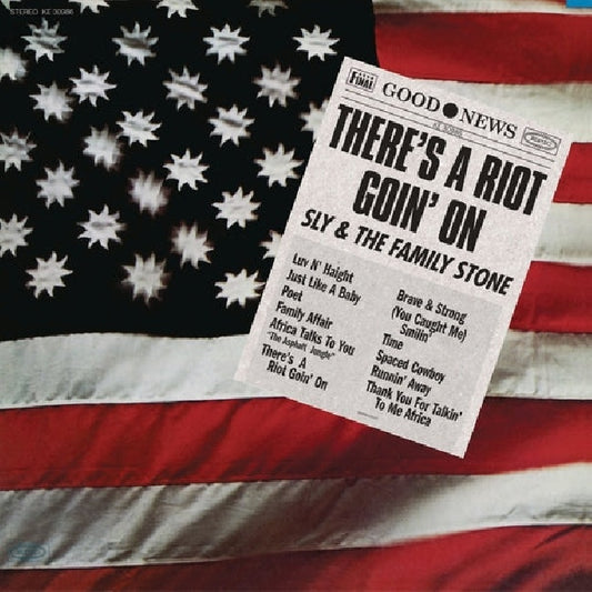 Sly & the Family Stone - There's a riot goin' on (.. Riot Goin' On / Red Vinyl, Gatefold Sleeve, Coloured Vinyl LP)