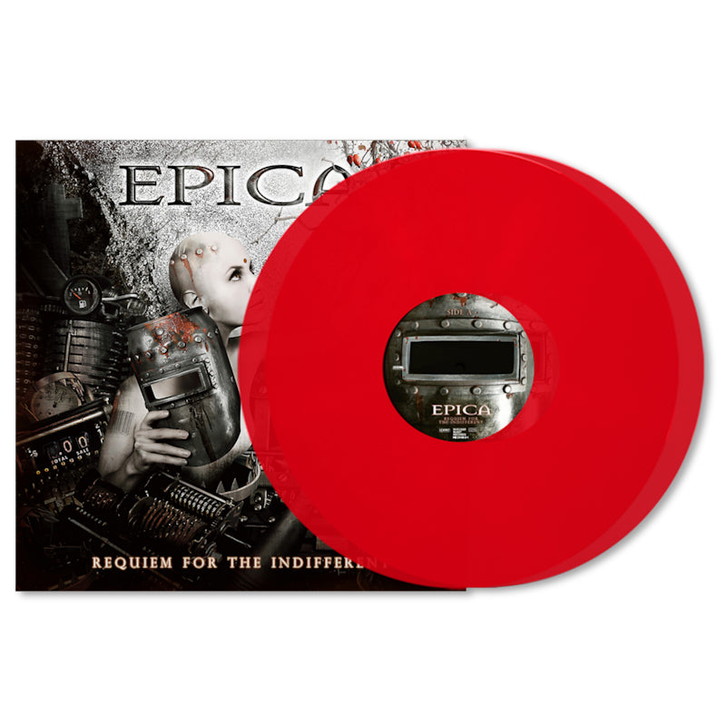 Epica - Requiem for the indifferent -red vinyl- (.. Indifferent/Transparent Red Vinyl, Transparent, Coloured Vinyl, Gatefold Sleeve LP)