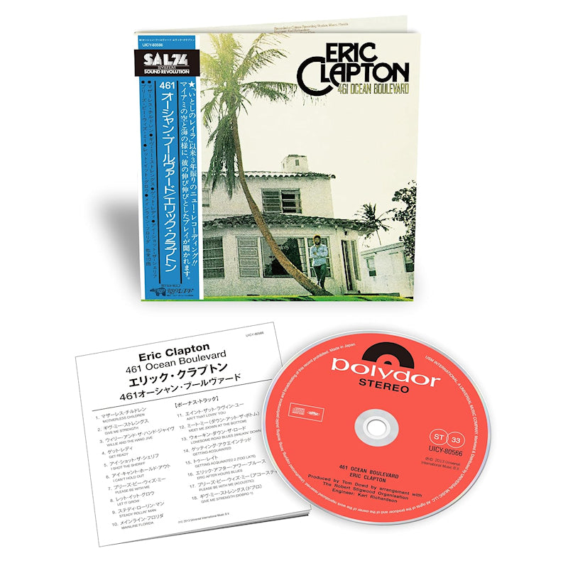 Eric Clapton - 461 ocean boulevard (Shm-CD, Obi Strip, Reissue, Limited Edition, Expanded Edition CD)