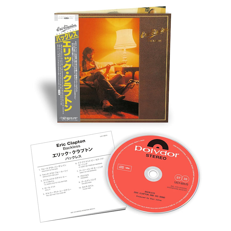 Eric Clapton - Backless (Shm-CD, Obi Strip, Reissue, Limited Edition CD)