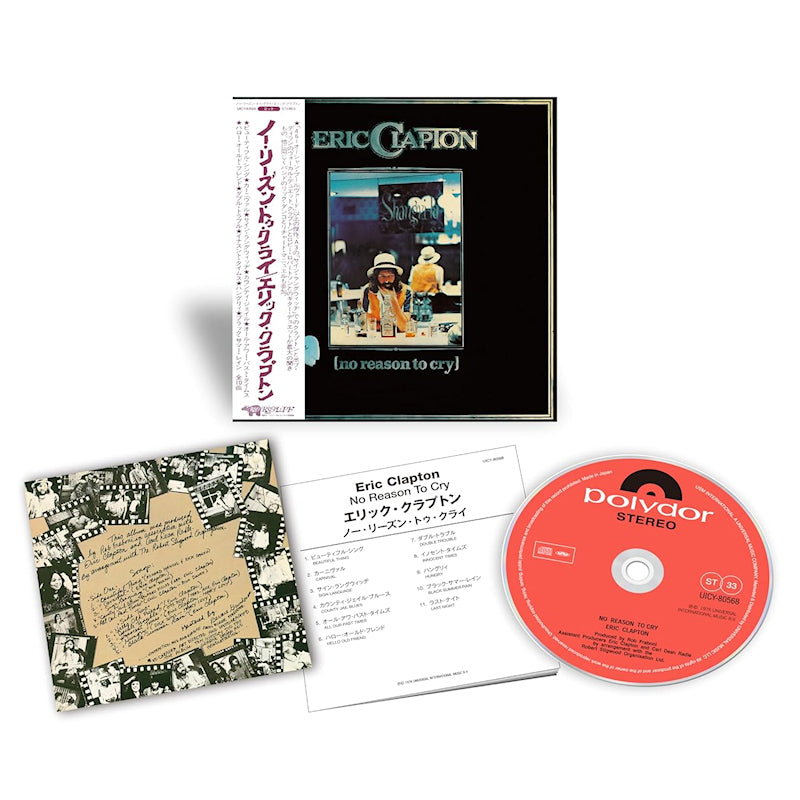 Eric Clapton - No reason to cry (Shm-CD, Reissue, Limited Edition CD)