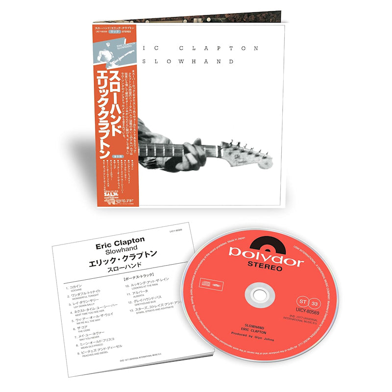 Eric Clapton - Slowhand (Shm-CD, Obi Strip, Reissue, Limited Edition CD)