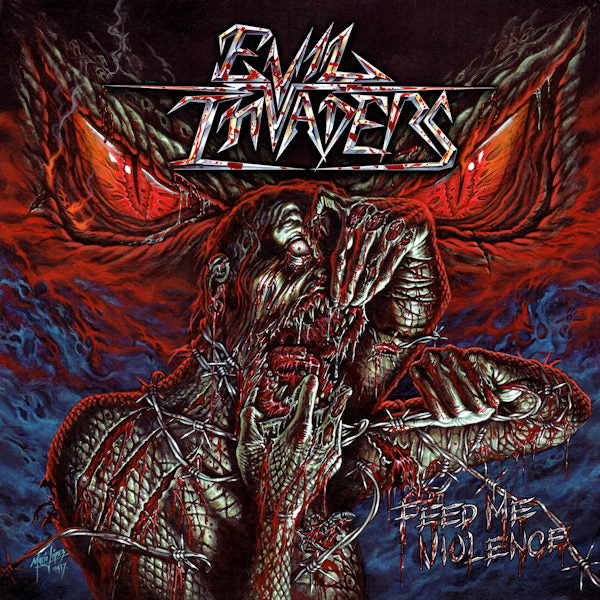 Evil Invaders - Feed me violence (CD)