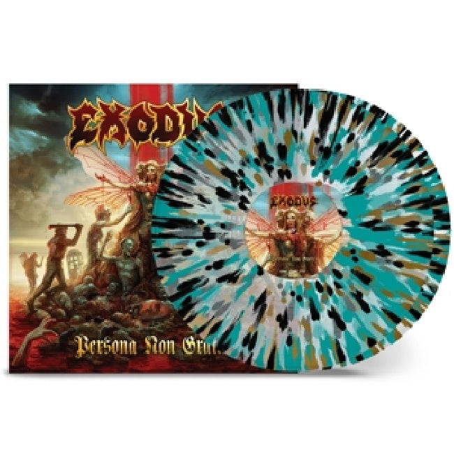 Exodus - Persona non grata (Clear Gold Blackberry Turquoise, Coloured Vinyl LP)