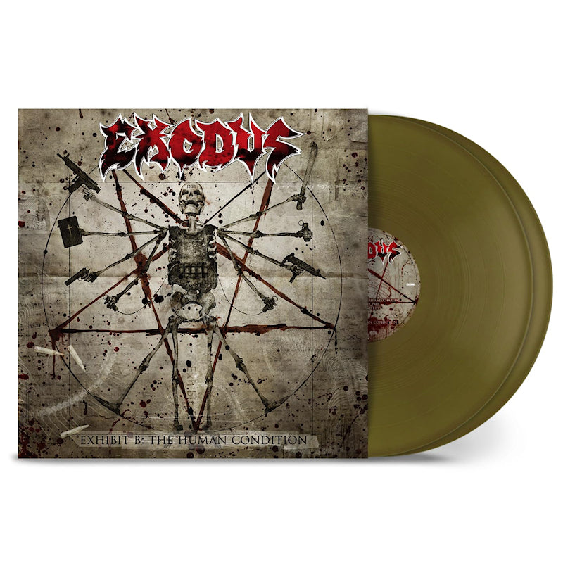 Exodus - Exhibit b: the human condition (Gold, Coloured Vinyl LP)