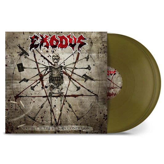 Exodus - Exhibit b: the human condition (Gold, Coloured Vinyl LP)