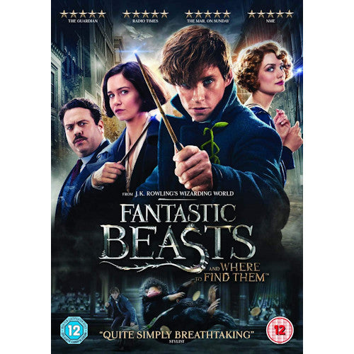 Movie - Fantastic beasts and where to find them (.. Where To Find Them / Uk Version /Cast: Eddie Redmayn DVD movie)