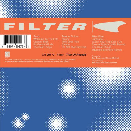 Filter - Title of record (CD)