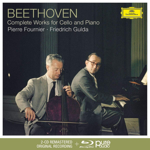 Pierre Fournier /friedrich Gulda - Beethoven: complete works for cello (.. Complete Works For Cello / 2cd+1 Bdvd-Audio, CD+Bluray CD)